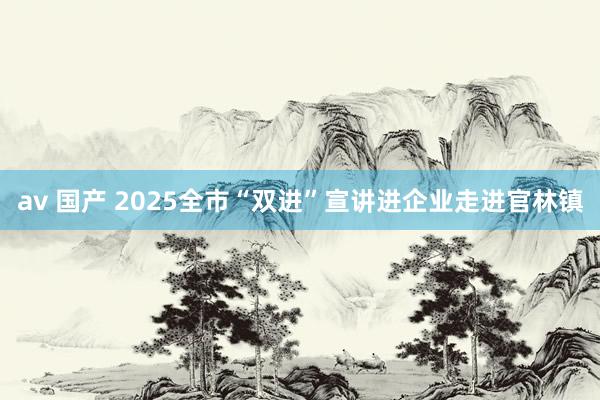 av 国产 2025全市“双进”宣讲进企业走进官林镇