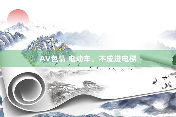 AV色情 电动车、不成进电梯